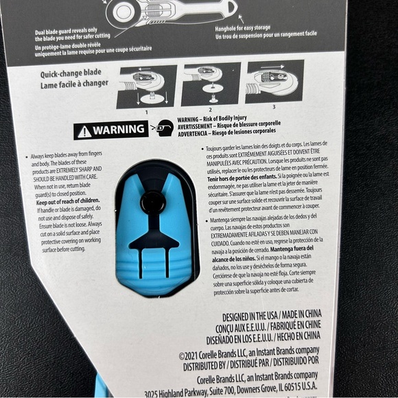 ZOID 45mm Rotary Cutter All Purpose Fabric Cutter Tool - Picture 9 of 11